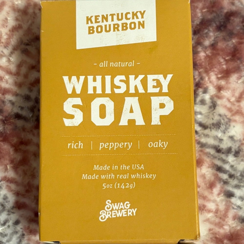 Whiskey Soap Bar Swag Brewery